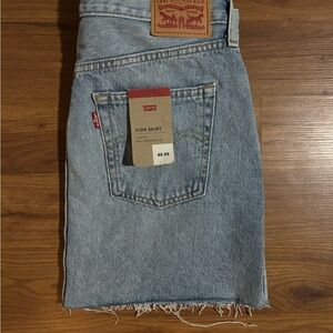 Levi's Light Blue Women's Icon Mini Skirt Size 27 New without tags